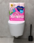 Papier toaletowy Renova Skin Care Lotion różowe 12szt