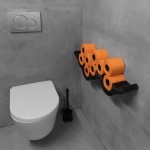 Pomarańczowy Papier Toaletowy Renova Zapachowy 16.1m 3-Warstwy 140 Listków 6 Rolek