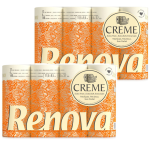 2x Papier toaletowy Renova CREME 12R