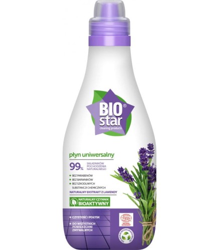 Uniwersalny płyn do mycia powierzchni Biostar 800 ml