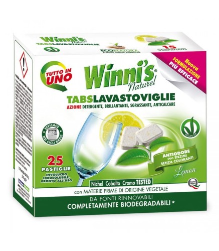 Tabletki do zmywarki Winni's naturel 25szt