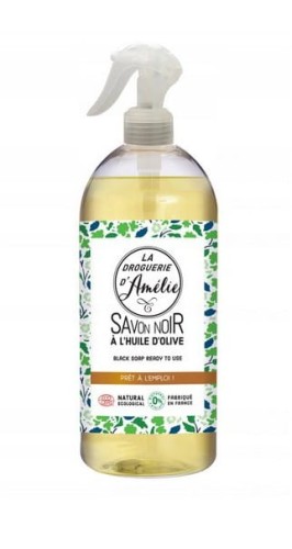 Czarne mydło w sprayu La Droguerie d’Amélie 500 ml