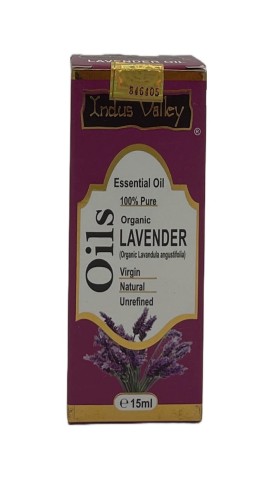 Lawendowy olejek eteryczny Indus Valley 15 ml