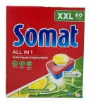 Tabletki do zmywarki Somat all in 1 cytryna&limonka 60 szt