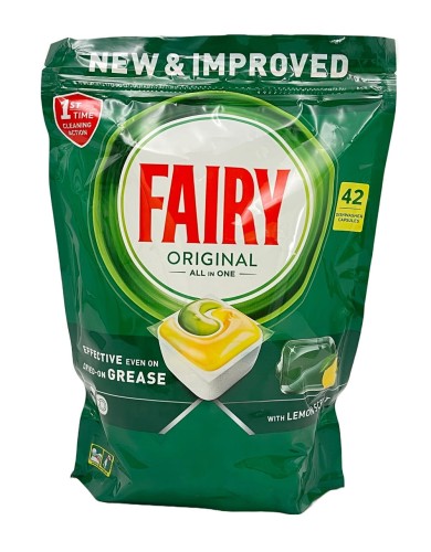 Kapsułki do zmywarki Fairy aio Lemon 42 szt