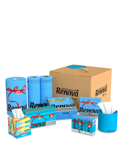 Niebieski zestaw Renova