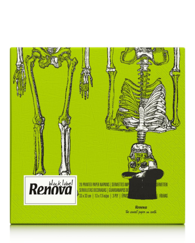 Serwetki stołowe Renova Szkieletor 20 szt.png