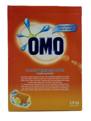Proszek do prania OMO Natural Soap & Lemon 58p 2.9kg