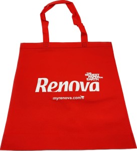 Torba reklamowa Renova - czerwona