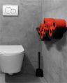 3x Czerwony papier toaletowy Renova 6 sztuk