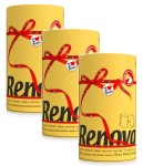 3x Żółty Ręcznik Papierowy Renova