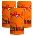 3x Pomarańczowy Ręcznik Papierowy Renova