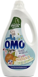 Żel do prania OMO Mandarine & Fleurs 40p 2L