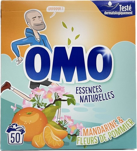 Proszek OMO Mandarine & Fleurs de Pommier 50p 3.5kg