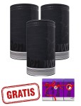 3x Czarny Ręcznik Papierowy Renova +gratis