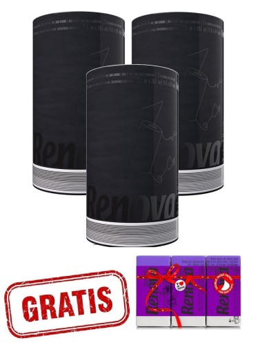 3x Czarny Ręcznik Papierowy Renova +gratis