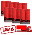 6x Czerwony papier toaletowy Renova 6R +gratis
