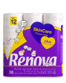 3x Papier toaletowy Renova Skin Care Plus 12 szt +grais
