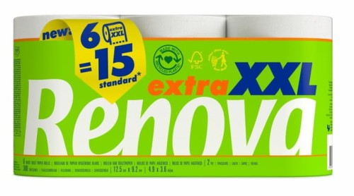 Papier toaletowy Renova Extra XXL 6 rol