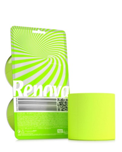 Zielony papier toaletowy Renova Crystal 2 rolki