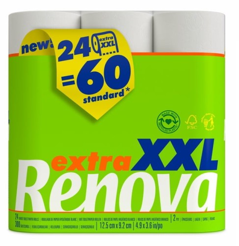 Papier toaletowy Renova Extra XXL 24 rol