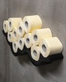 3x Papier toaletowy Renova 4-warstwowy Kremowy 12 szt + gratis