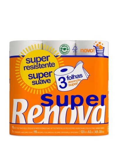 Papier toaletowy Renova Super 18 rol