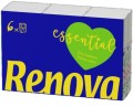 3x Chusteczki kieszonkowe Renova Essential 18x9 +gratis