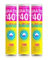 3x Płatki waciki kosmetyczne Renova mini 100 sztuk