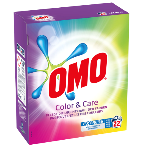 Proszek do prania OMO Color & Care 22p 1.43kg