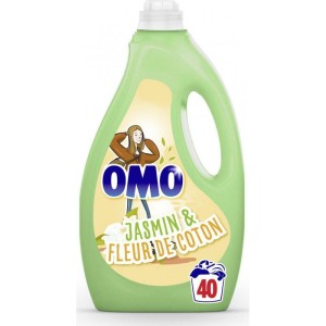 Żel do prania OMO Jasmin & Fleur de Cotton 40p 2L
