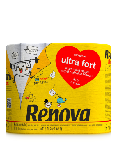 Papier toaletowy Renova Ultra Fort 4R