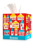 Chusteczki wyciągane do twarzy Renova Houses 50 szt