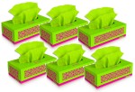 6x Wyciągane chusteczki higieniczne Renova zielone 80szt
