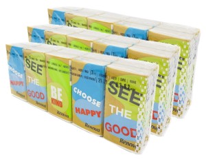 3x Chusteczki kieszonkowe Renova Recycled 10x9 szt