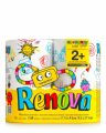 4x Papier toaletowy Renova Kids 4R + gratis