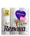 3x Papier toaletowy Renova Design Winter 9R +gratis