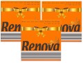 3x Serwetki stołowe Renova GOLD pomarańczowe 40szt