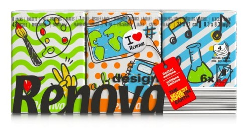 Chusteczki kieszonkowe Renova School Edition 6x7 szt