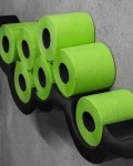 Zielony Papier Toaletowy Renova Zapachowy 16.1m 3-Warstwy 140 Listków 6 Rolek