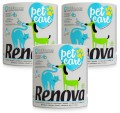3x Ręcznik papierowy Renova do pielęgnacji zwierząt 1R