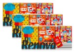 3x Chusteczki kieszonkowe Renova Design Cosy 6x7 szt