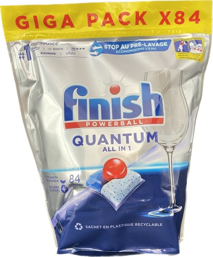 Finish Quantum All in 1 tabletki do zmywarki 84szt 873g