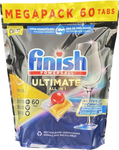 Finish Ultimate All in 1 Citrus tabletki do zmywarki 60szt 774g