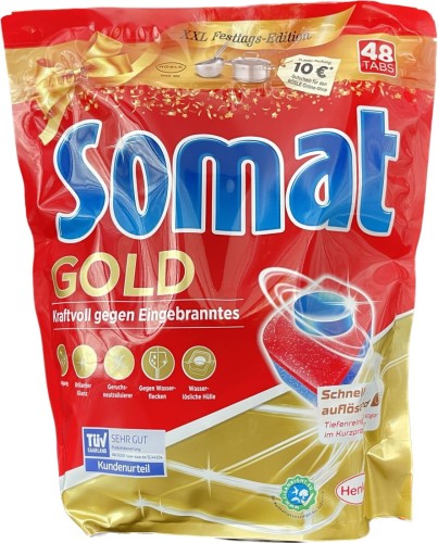 Somat Gold Tabletki do zmywarki 48szt 921g