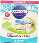 Tabletki do zmywarki Ecozone Classic all in one 72 szt
