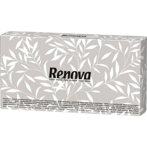 Chusteczki do twarzy Renova BLK Maxi 100szt