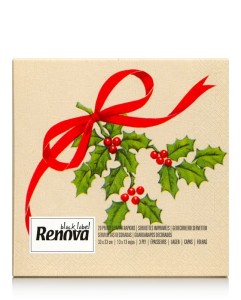 Serwetki Renova Xmas Ribbon 20szt