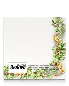 Serwetki Renova Xmas Holly 20szt
