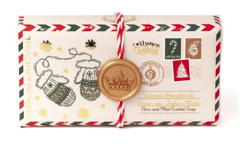 Mydło Christmas Gloves Postcard 200g